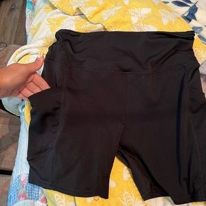 Biker Shorts with Pockets